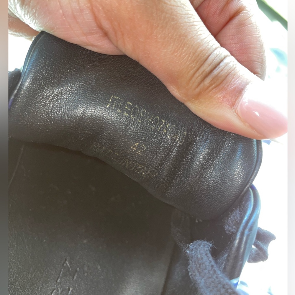 Burberry men’s black blue white sneakers - Picture 5 of 5